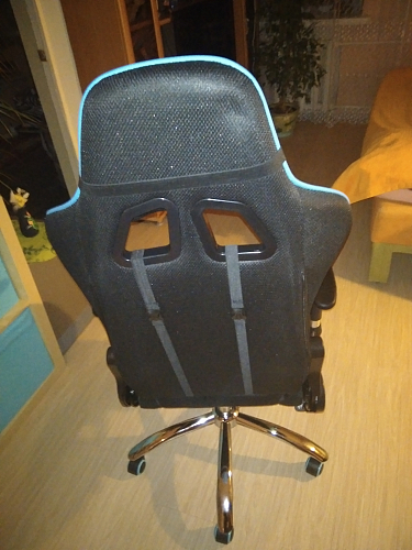 Компьютерное кресло Kano 1 light blue / black фото покупателя 197