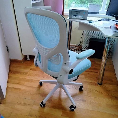 Компьютерное кресло Konfi light gray / white фото покупателя 209