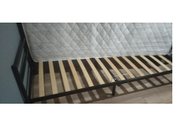 Односпальная кровать Фади 80х200 черная фото покупателя 624