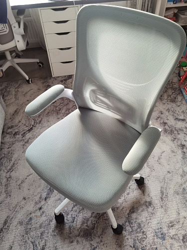 Компьютерное кресло Konfi dark gray / pink / white фото покупателя 246