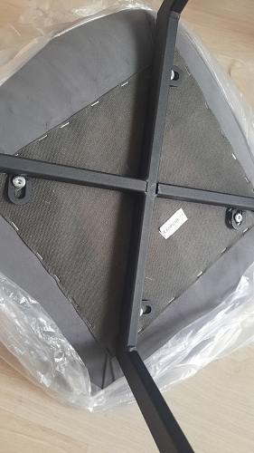 Стул на металлокаркасе Челси бирюзовый / черный фото покупателя 228