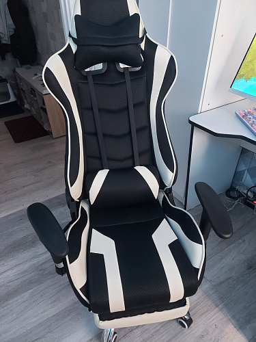 Компьютерное кресло Kano 1 light blue / black фото покупателя 110