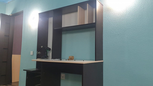 Компьютерный стол КСТ-16 левый дуб сонома / белый фото покупателя 14