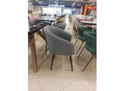 Стул на металлокаркасе Моншау крутящийся velutto 32 / черный из шоурума 1