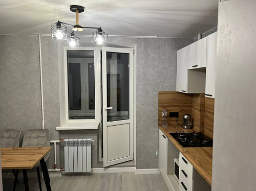 Стол Тринити Лофт 120 32 мм дуб галифакс табако / черный матовый фото покупателя 344