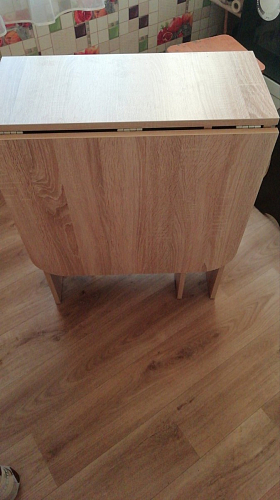 Стол-книжка Мечта дуб сонома  - Уцененный экземпляр фото покупателя 14