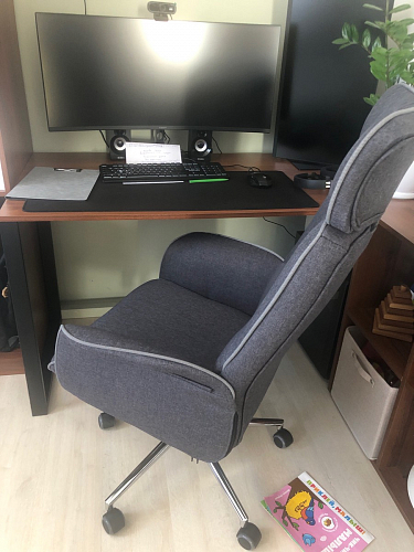 Компьютерное кресло Charm/Шарм синий 32 фото покупателя 8