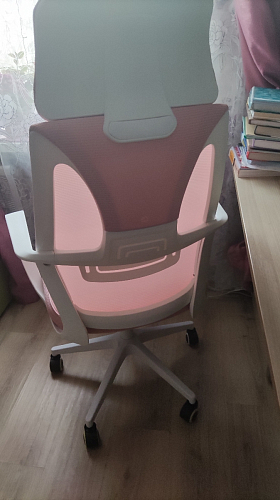 Компьютерное кресло Golem dark gray / white фото покупателя 29