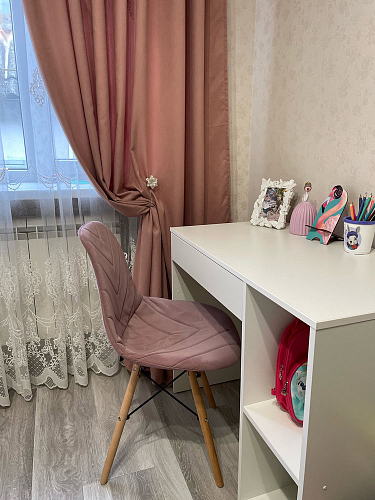 Стул Cindy Eames mod. 001 white / natural фото покупателя 54