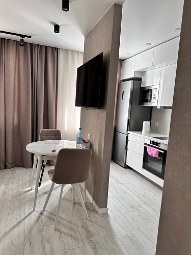 Стул на металлокаркасе Чилли синяя ткань / белый фото покупателя 483