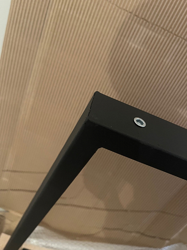 Деревянный стол Лота Лофт 140х80 черный матовый / бетон светлый фото покупателя 248