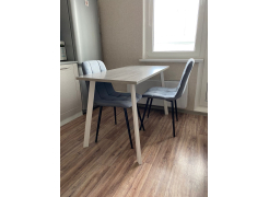 Стол Тринити Лофт 120 32 мм бетон / черный матовый фото покупателя 407