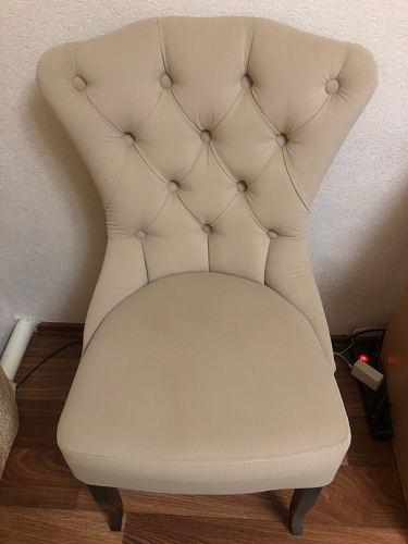 Деревянный стул Милано 1 бежевый / белый фото покупателя 103