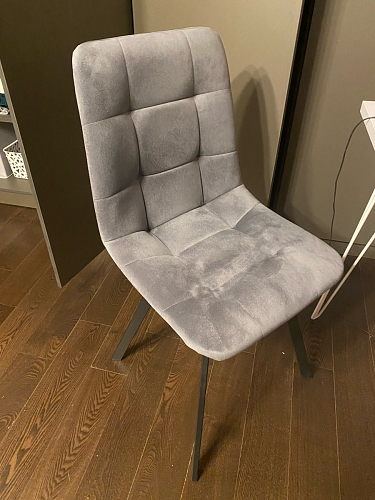 Стул Чилли 2 темно-серый  / черный фото покупателя 833