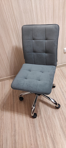 Компьютерное кресло One флок серый 29 фото покупателя 105