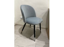 Стул на металлокаркасе Gabi blue / black фото покупателя 130