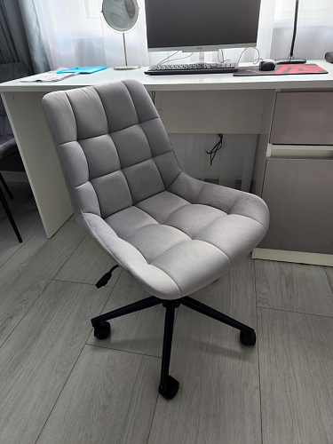 Компьютерное кресло Честер зеленый / черный фото покупателя 13