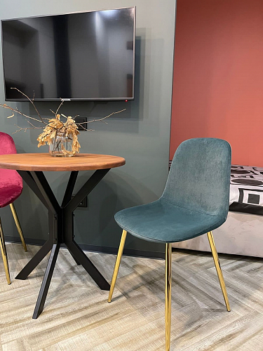 Стул на металлокаркасе Dabl green фото покупателя 120