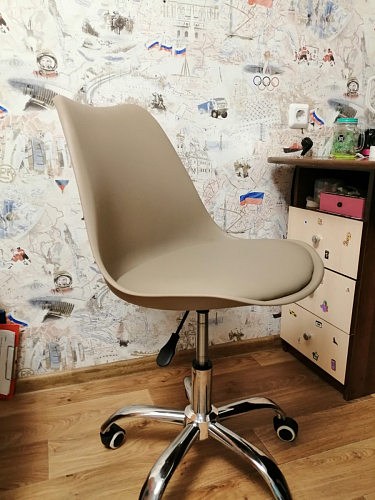 Компьютерное кресло Kolin white фото покупателя 7