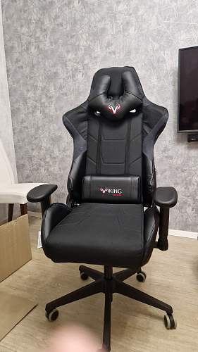 Компьютерное кресло Zombie Viking 4 Aero Edition черное фото покупателя 1
