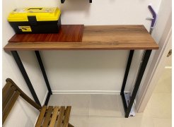 Барная стойка Дилан Лофт 120х60х90 бетон фото покупателя 128