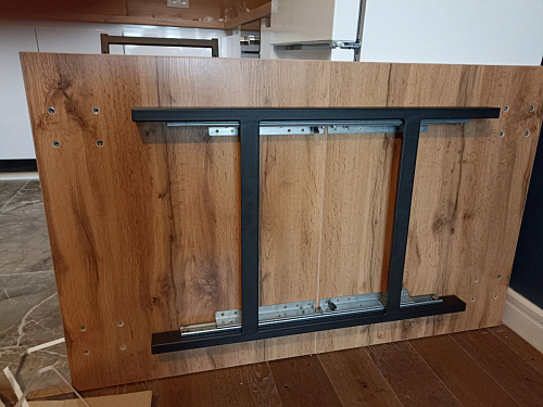 Стол Лота Лофт 120 25 мм сабия / белый матовый фото покупателя 503