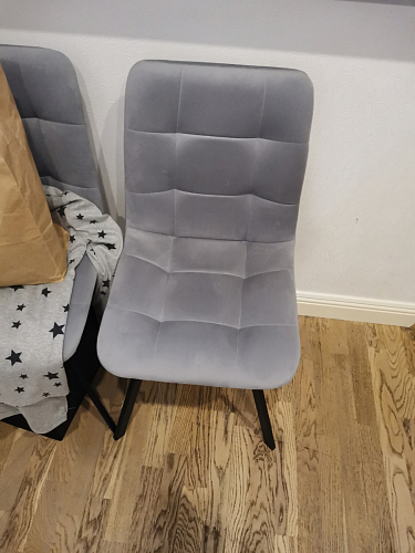 Стул на металлокаркасе Чилли зеленый / черный фото покупателя 1370