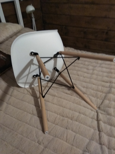 Пластиковый стул Eames PC-015 серый фото покупателя 180