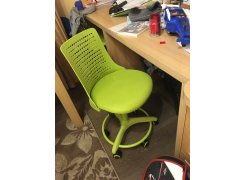 Компьютерное кресло Kiddy розовое ткань (сетка) фото покупателя 1