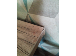 Стол Тринити Лофт 120 32 мм бетон / черный матовый фото покупателя 533