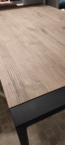 Стол Центавр бетон / графит фото покупателя 9