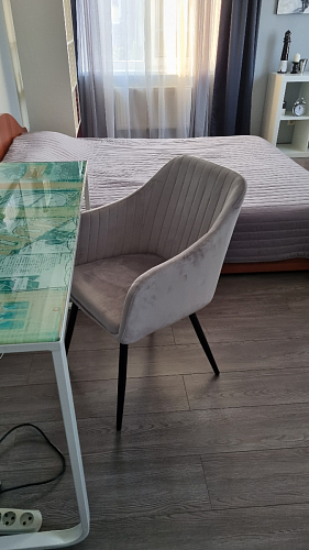 Стул на металлокаркасе Slam розовый фото покупателя 37