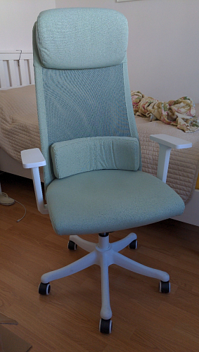 Компьютерное кресло Salta gray / white фото покупателя 16