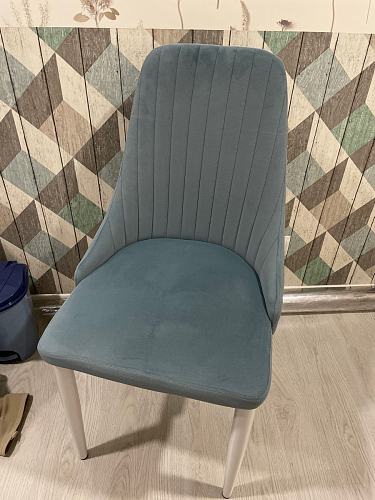 Стул на металлокаркасе Kora gray / black фото покупателя 73