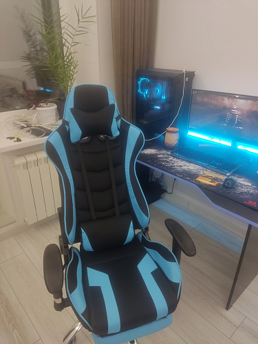 Компьютерное кресло Kano черное / красное фото покупателя 56