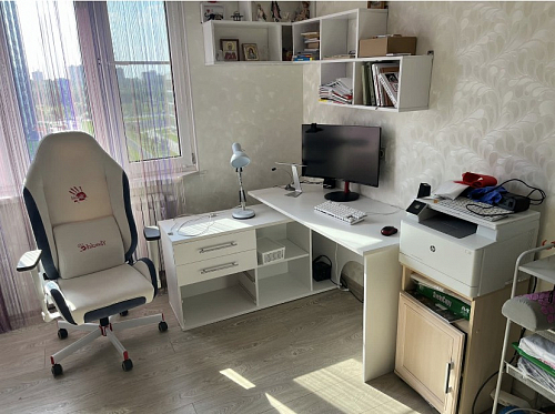 Компьютерный стол с тумбой КСТ-109 тумба слева фото покупателя 22