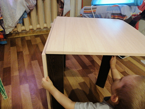 Стол-книжка СтК6 венге высота 54 см фото покупателя 120