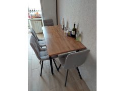 Стул на металлокаркасе Чилли розовый / черный каркас фото покупателя 71