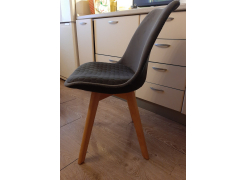 Деревянный стул Bonuss dark gray / black фото покупателя 17