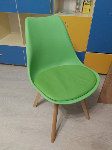 Деревянный стул Bonuss green фото покупателя 91