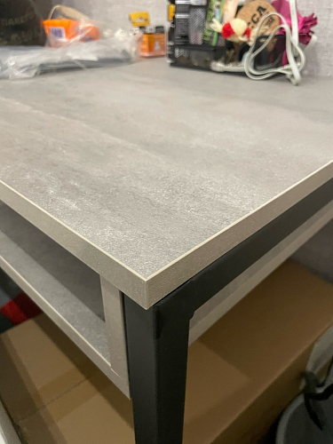 Письменный стол Леон Лофт черный матовый / дуб вотан фото покупателя 204