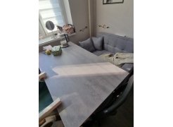 Деревянный стол Лота Лофт 120(160)х75 черный матовый / бетон светлый фото покупателя 964