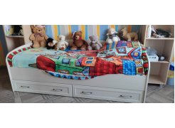 Односпальная кровать Колибри 80 х 190 см бодега фото покупателя 63