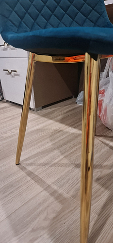 Стул на металлокаркасе Dabl 01 champagne / gold фото покупателя 114