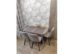 Стул на металлокаркасе Чилли розовый / черный каркас фото покупателя 557