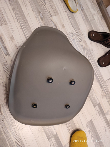 Пластиковый стул Eames PC-015 желтый фото покупателя 51