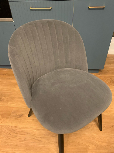 Стул на металлокаркасе Gabi green / black / silver фото покупателя 337