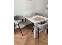 Стул на металлокаркасе Twin gray / black фото покупателя 1