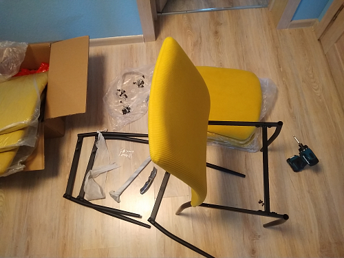 Стул Tod gray / black фото покупателя 72