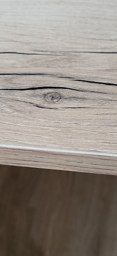 Письменный стол Битти Лофт 116х60х75 дуб вотан / белый матовый фото покупателя 48